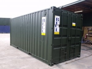20ft container conversion - electrics box