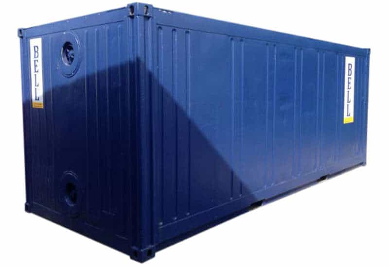 20ft insulated container external