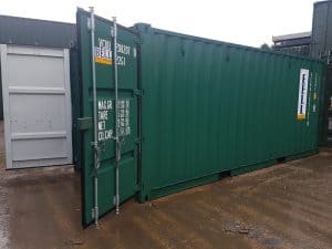 20ft tunnel container doors open each end