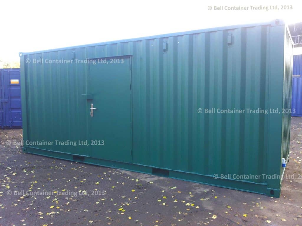 bespoke 20ft container conversion exterior