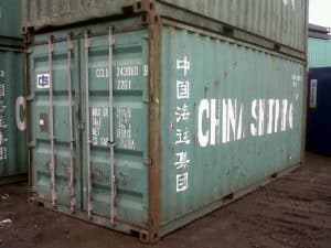 cheap second hand containers used shiping container door end
