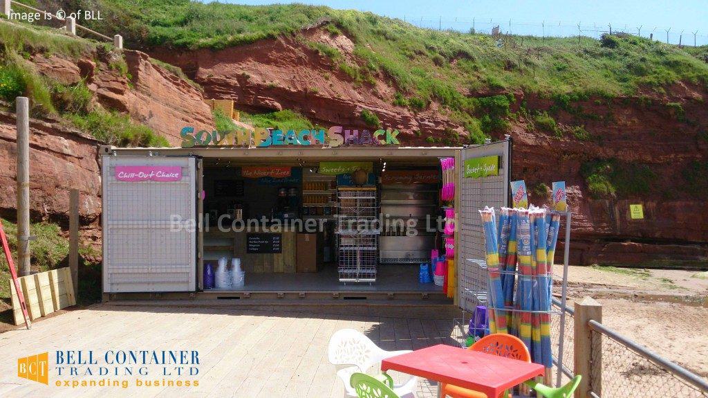container beach shack 20ft container shop
