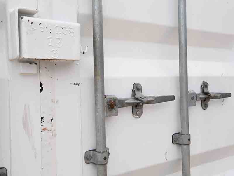 locking mechanism container doors