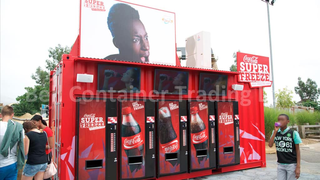 Coca Cola Superfreeze container conversion 1