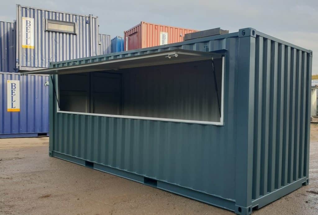 20ft shipping container bar cafe