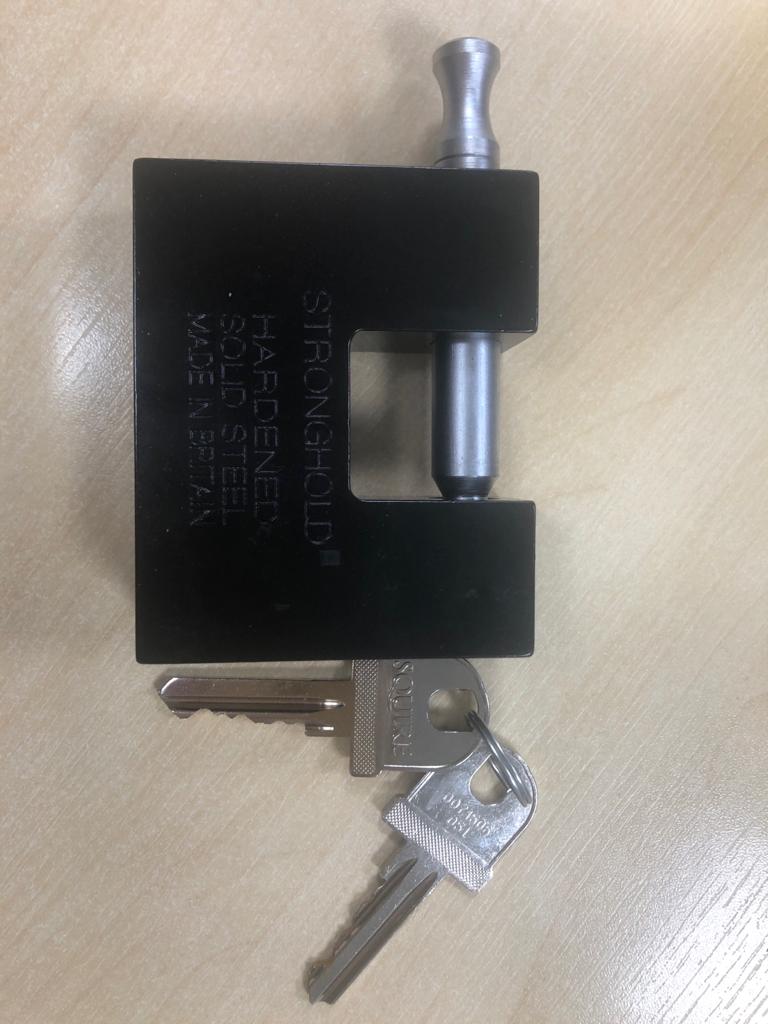 CEN rated level IV 2container padlock
